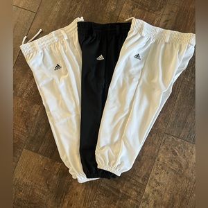 Adidas Boys XS Lot of 3 Athletic Performance Baseball Uniform Pants